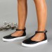 US Size 5-12 Buckle Hollow Out Skateboard Flats Shoes