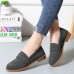 Comfy Soft Sole Suede Leather Flat Loafers