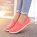 Round Toe Soft Sole Lightweight Slip On Flat Loafers