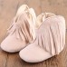 Tassel Design Crib Shoes Baby Boy Girl Winter Shoes Infant Newborn Toddler Soft Sole Boots