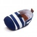 Baby Boy Girl Sailor Style Blue Soft Sole First Walking Shoes