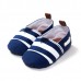 Baby Boy Girl Sailor Style Blue Soft Sole First Walking Shoes