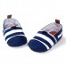 Baby Boy Girl Sailor Style Blue Soft Sole First Walking Shoes