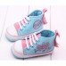 Baby Girl Butterfly Decorated Princess Toddler Canvas Shoes