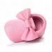 Baby Bowknot Tassel Pure Color Breathable Soft Sole First Walking Shoes