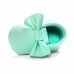 Baby Bowknot Tassel Pure Color Breathable Soft Sole First Walking Shoes