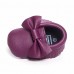 Baby Bowknot Tassel Pure Color Breathable Soft Sole First Walking Shoes