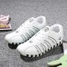 Printing Trainers Lace Up Comfortable Sport Casual Shoes For Women