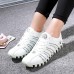 Printing Trainers Lace Up Comfortable Sport Casual Shoes For Women