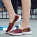 Women Hollow Out Casual Slip On Knitting Outdoor Shoes