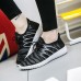 Women Breathable Mesh Lace Up Hollow Out Casual Outdoor Shoes