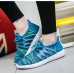 Women Breathable Mesh Lace Up Hollow Out Casual Outdoor Shoes