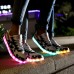 USB Unisex LED Light Lace Up Shoes Sportswear Sneaker Luminous Casual Shoes