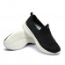 Women Outdoor Walking Slip On Knit Sneakers