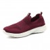 Women Outdoor Walking Slip On Knit Sneakers