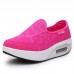 Rocker Sole Shoes Women Slip On Sport Casual Running Canvas Shoes