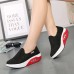 Rocker Sole Shoes Women Slip On Sport Casual Running Canvas Shoes