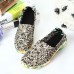 US Size 5-11 Women Hand-made knitting Shoes Casual Comfortable Breathable Camouflage Flats Shoes