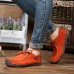 US Size 5-11 Women Suede Casual Outdoor Lace Up Comfy Flat Shoes