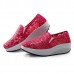 Women Outdoor Rocker Sole Shoes Sport Hollow Out Flats