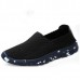 US Size 5-13 Women Hand-made Knit Shoes Casual Breathable Comfortable Walking Shoes Outdoor Flats