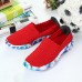 US Size 5-13 Women Hand-made Knit Shoes Casual Breathable Comfortable Walking Shoes Outdoor Flats