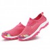 Women Soft Slip On Casual Sport Mesh Breathable Flat Shoes