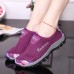 Women Soft Slip On Casual Sport Mesh Breathable Flat Shoes