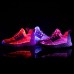 Women's Light  Shoes Large Size Adjustable USB Charging Colorful LED Running Shoes