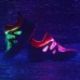 Large Size Women Light Up Shoes USB Charging Colorful LED Walking Sneakers