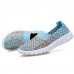 Women Hand-Made Knitting Outdoor Casual Flat Shoes