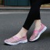 Women Hand-Made Knitting Outdoor Casual Flat Shoes