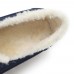 Suede Platforms Casual Comfy Fur Lining Round Toe Shoes