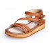 Summer Flat-Bottomed Ladies Sandals Cake Heavy Bottom Large Size Shoes Roman Sandals