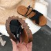 Women Slip On Breathable Beach Rome Casual Flat Sandals