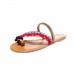 Women Folkways Flip Flops Slippers Gladiator Flat Sandals