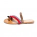 Women Folkways Flip Flops Slippers Gladiator Flat Sandals