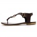 US Size 5-12 Women Casual Soft  Metal Beach Sandals