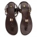 US Size 5-12 Women Casual Soft  Metal Beach Sandals