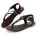 US Size 5-12 Women Casual Soft  Metal Beach Sandals