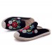 Embroidery Flower Chinese Style Women Folkways Sandals