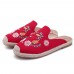 Embroidery Flower Chinese Style Women Folkways Sandals