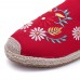 Embroidery Flower Chinese Style Women Folkways Sandals