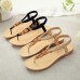 Women Summer Bohemian Beach Flat Sandals