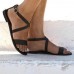 US Size 5-12 Roman Cross Beach Buckle Flat Sandals