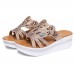 Large Size Women Casual Shoes Hollow Out Platform Sandals