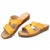 Women Summer Chic Beach Sandals Breathable Slip-on Flat Slippers