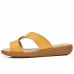 Women Summer Chic Beach Sandals Breathable Slip-on Flat Slippers