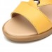 Women Summer Chic Beach Sandals Breathable Slip-on Flat Slippers