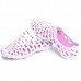 Unisex Large Size Colorful Rain Slippers Beach Flat Shoes